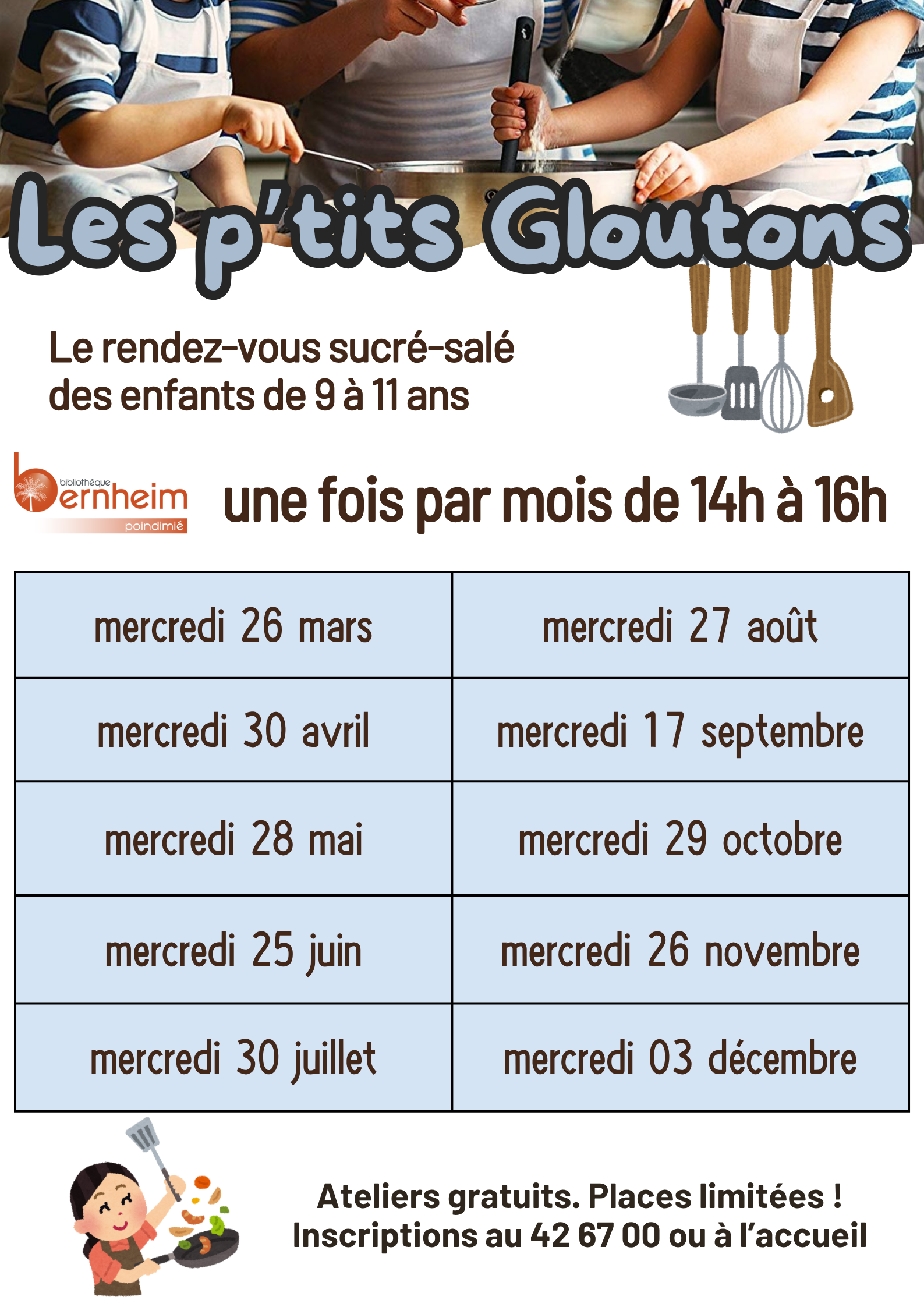 «Les P'tits Gloutons» l'atelier gourmand des enfants - à Poindimié