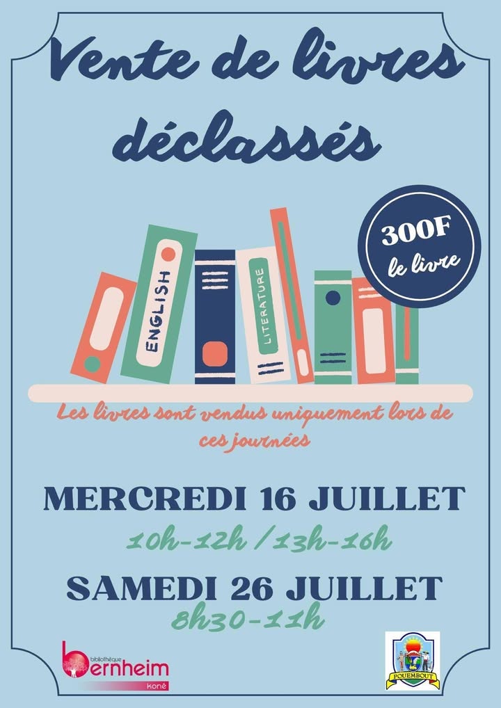 Vente de livres déclassés