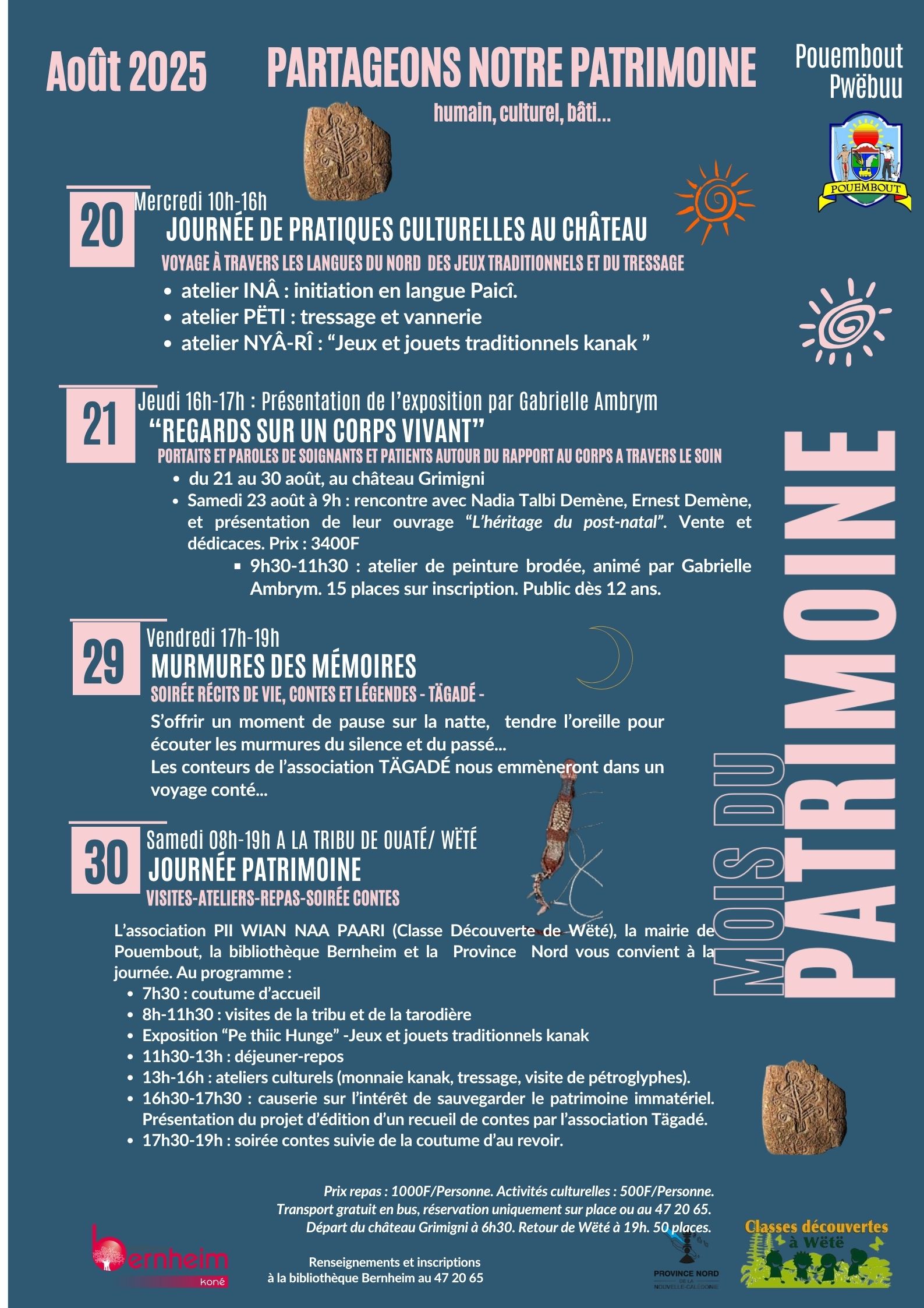 Août, le mois du Patrimoine !