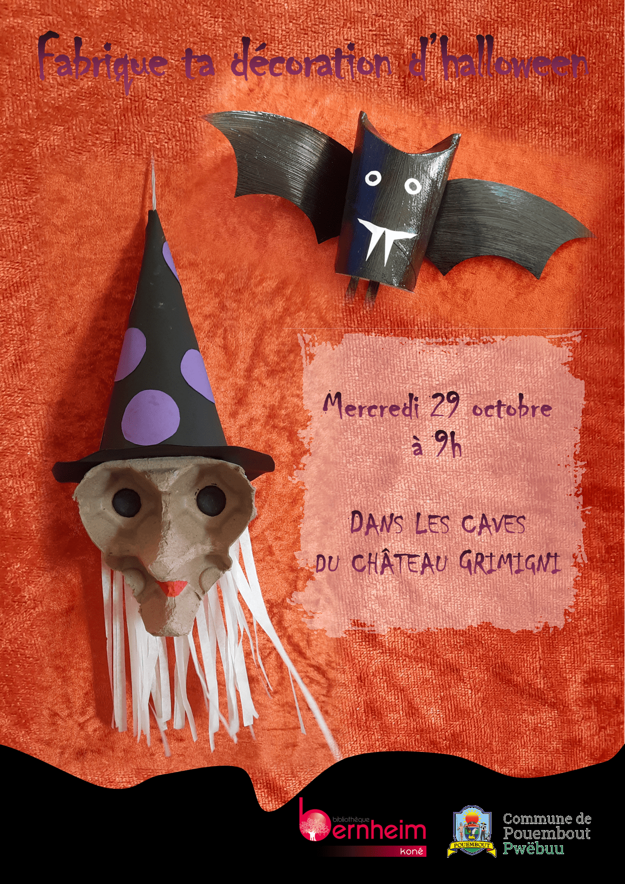 Fabrique ta déco d'halloween
