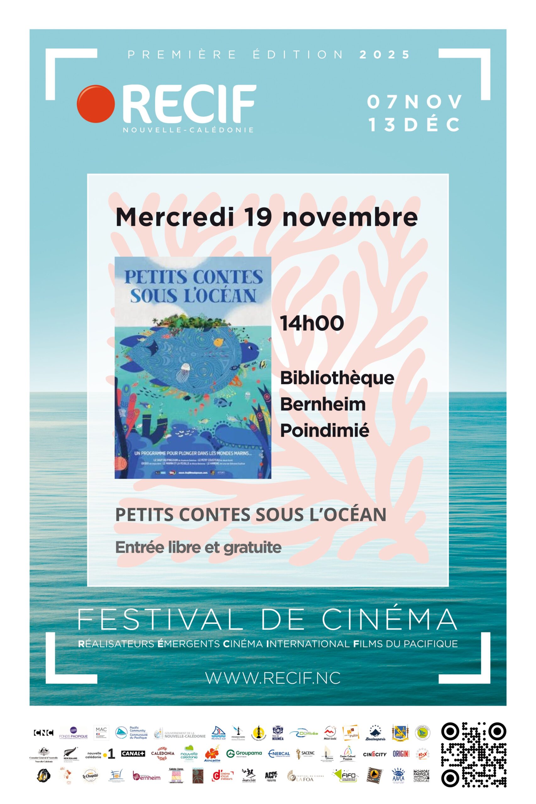 Festival RECIF - Réalisateurs Emergents, Cinéma international et Films du Pacifique - à Poindimié !