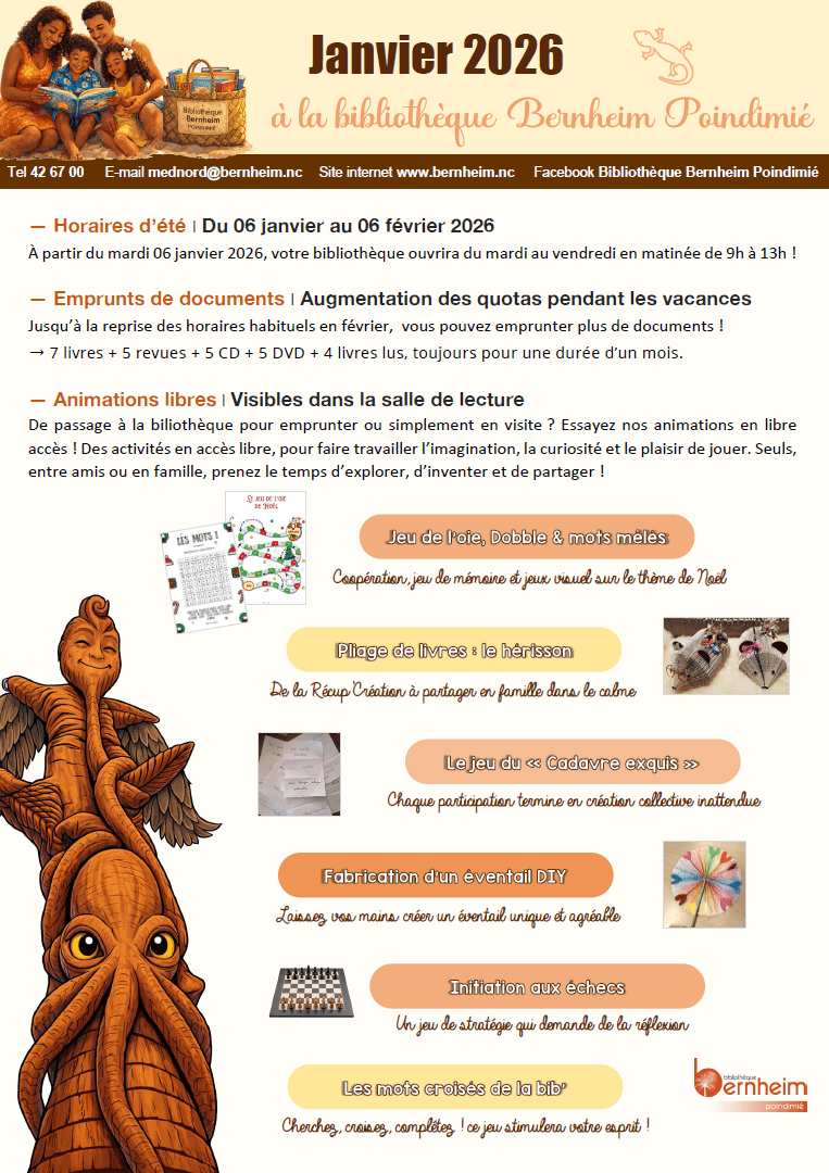 Janvier 2026 — à Poindimié