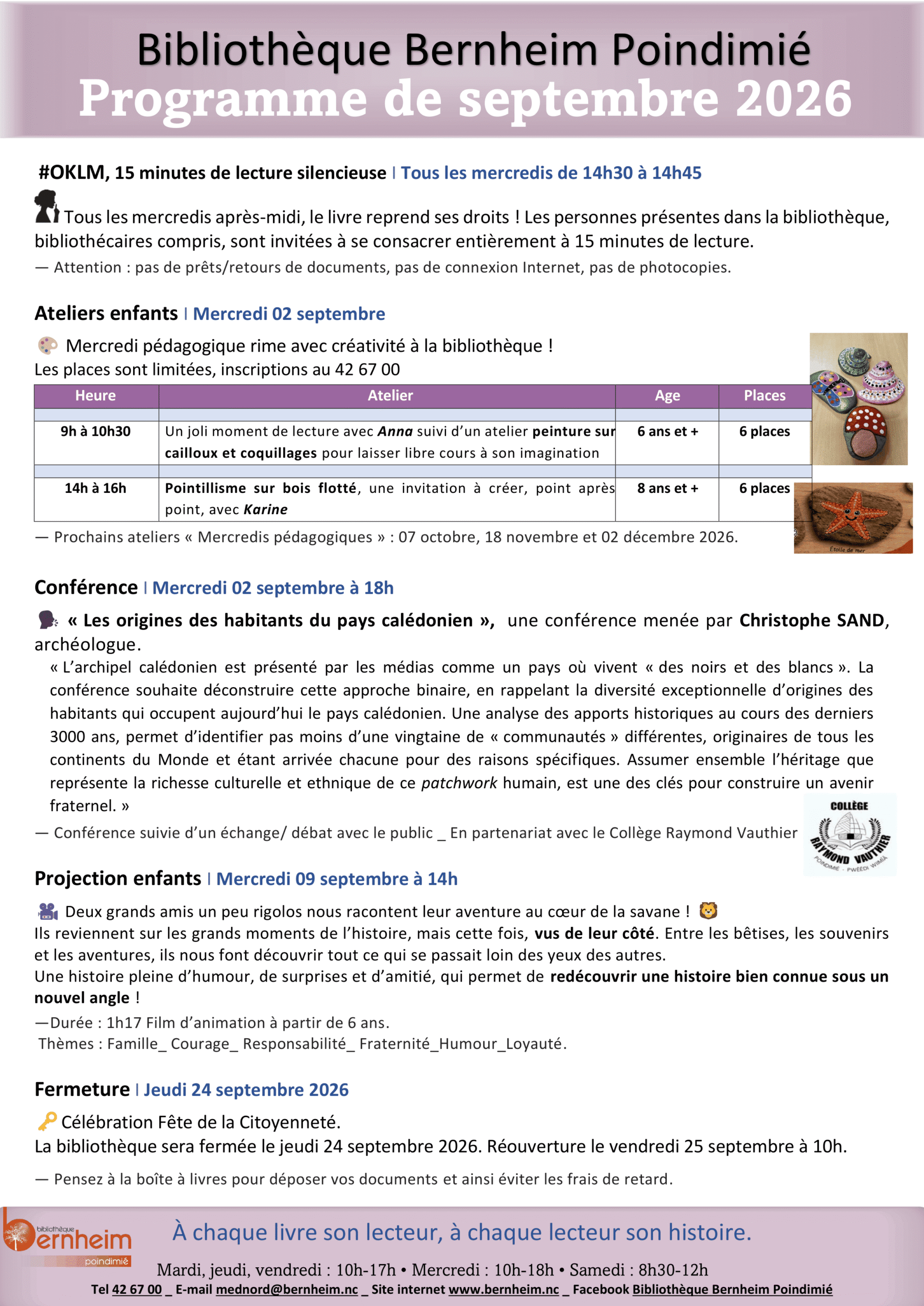 Septembre 2026_  à Poindimié
