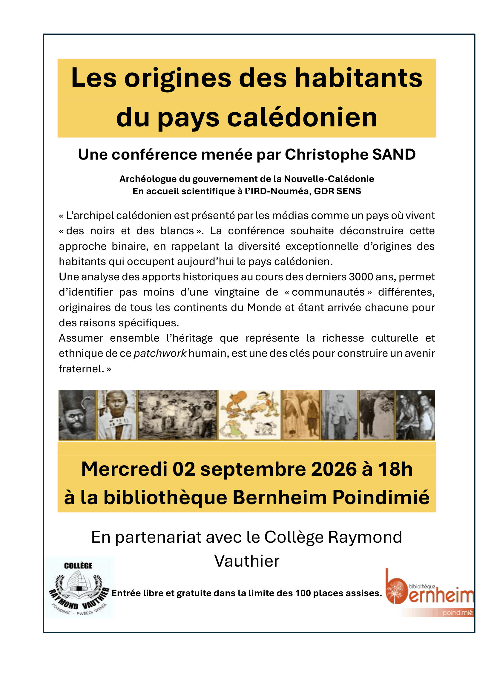 Conférence _ à Poindimié